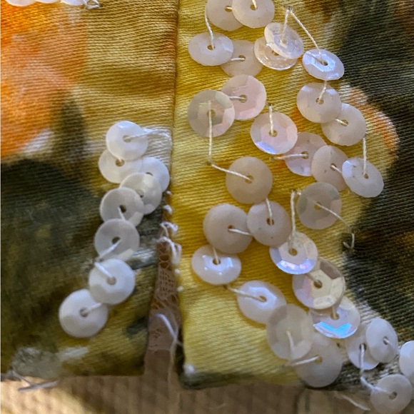 TRUE VINTAGE 1960’s Sequined, Floral Wiggle Dress - Picture 9 of 15